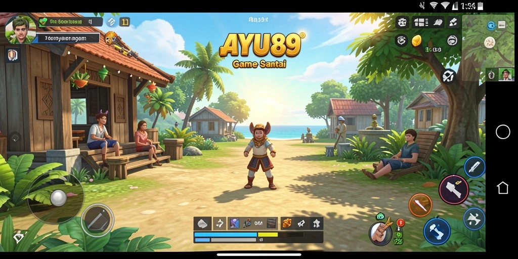 Tampilan gameplay AYU89 yang menarik dan seru.