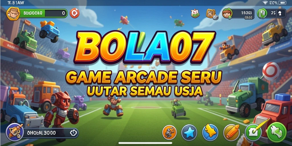 Tampilan gameplay BOLA07 dengan aksi seru dan grafis menarik.