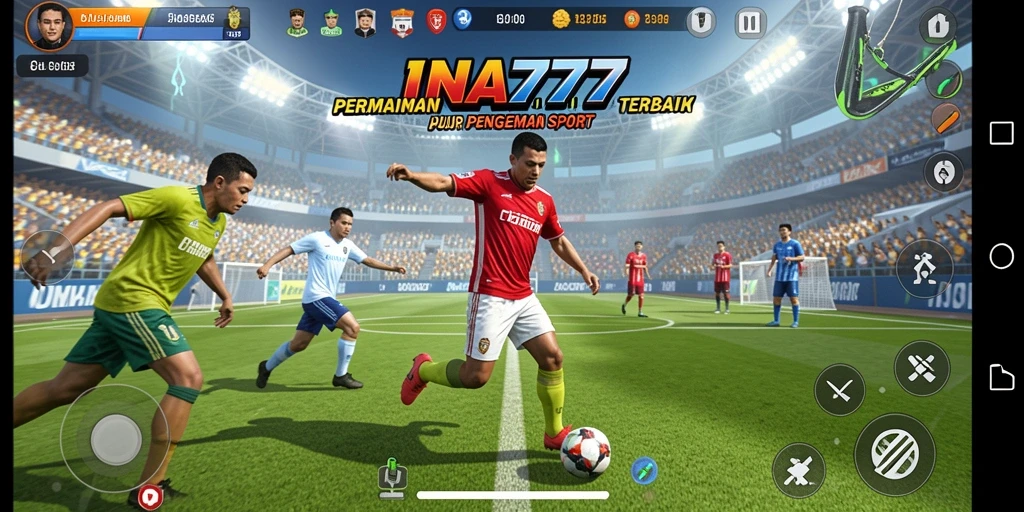 Tampilan utama game INA777 yang mendebarkan dalam dunia olahraga.