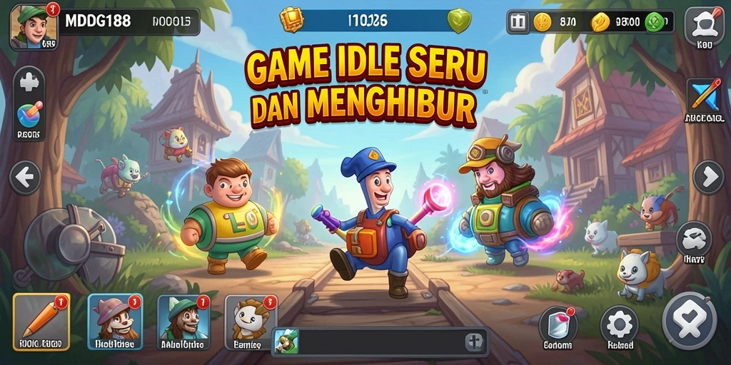 Tampilan gameplay MDG188 yang menarik dan seru.