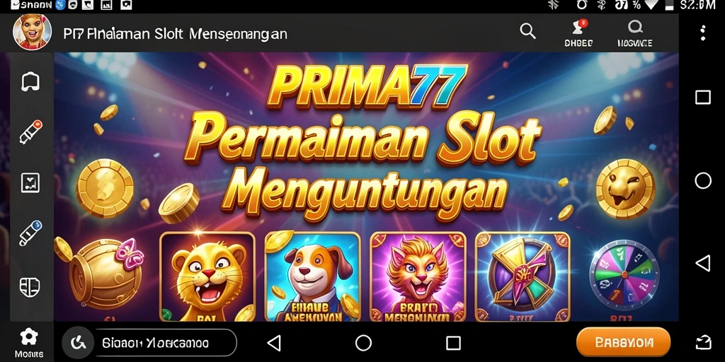 Tampilan menakjubkan dari gameplay Slot yang seru dan penuh hadiah.
