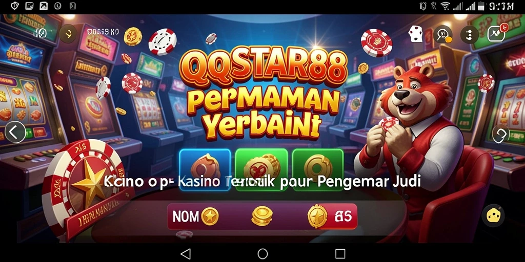 Screenshot gameplay <strong>QQSTAR88</strong> menunjukkan keseruan permainan Kasino yang nyata.