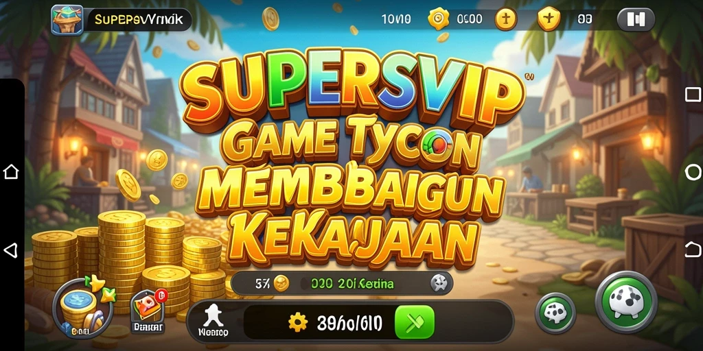 Tampilan menarik gameplay SUPERSVIP yang penuh tantangan Tycoon.